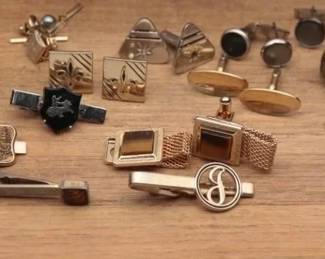 Vintage Cufflinks & Tie Clips