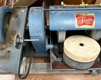 Vintage Frantom Lapidary Saw & Grinder