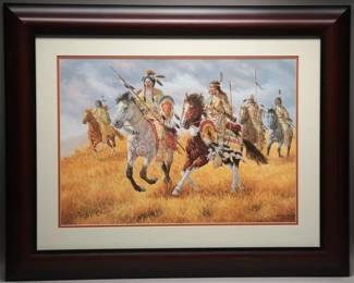 “With the Wind” Print by Michael Gentry