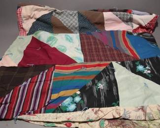 Vintage Handmade Patchwork Quilt