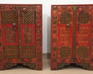Mid-20th Century Tibetan Cabinets