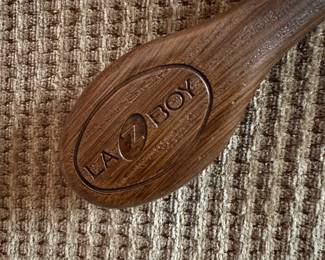 LaZboy Brown Chenille Recliner