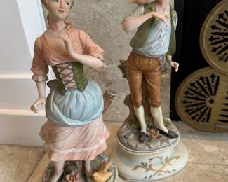 Pair of Colonial Figurines
