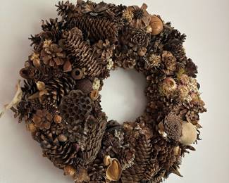 Pine Cone Wreath