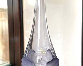 Viking Glass Lavender Cabbage Vase