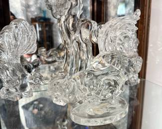 Paden City Glass Rooster Figurine