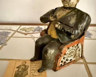 1875 Tammany Cast Iron Mechanical Bank
