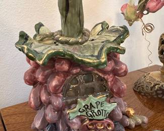 Grape Grotto Candle Holder