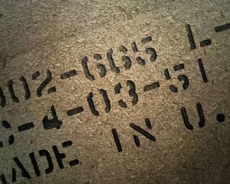 Mid Century Oak Glass Top Side Table with Bottom Shelf