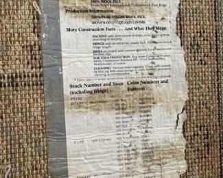 100% Wool Pile Light Blue Kirman Rug – 4' x 5'8"