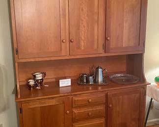 Amish built hutch