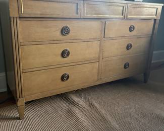 MCM dresser set; beautiful, solid.