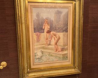 Henry Ryland (1856-1924) Watercolor