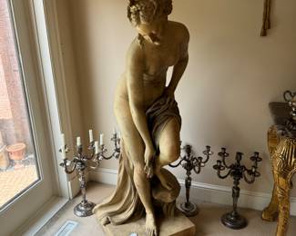 After Christophe Gabriel Allegrain (1710-1795) Alphonse Brualt "Venus Bathing"