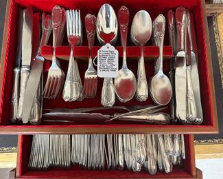 19th Century French Silverplated Flatware