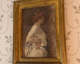 Walter Macewen (1860-1943) "Lady with Red Hair"