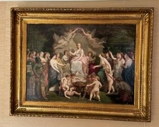 Henri Pierre Picou (1824-1895) "Allegory of Spring"