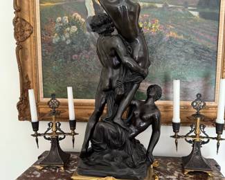 After Giambologna by Henry Dasson - Dated 1885