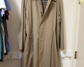 Men's Burberry Trench with Liner