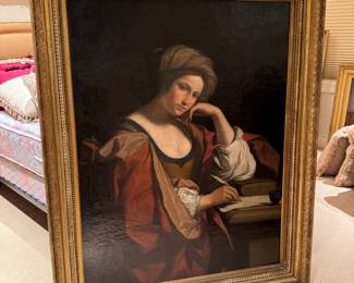 After Guercino "Persian Sybil"