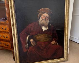 Mihaly von Munkacsy (1844-1900) "Pharisear" 40.5" x 51.5"