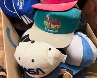 Lots of vintage hats 