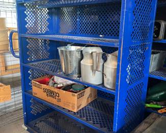 Rolling shelving