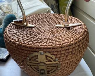 Asian basket purse