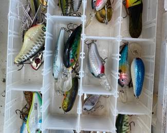Vintage fishing lures