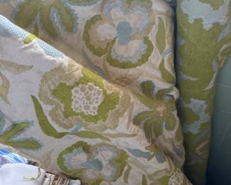 vintage fabric upholstery weight