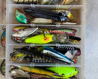 Vintage fishing lures