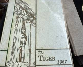 1967 Tiger yearbook and other yearbooks