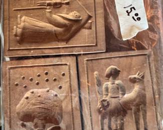 Nice wooden molds