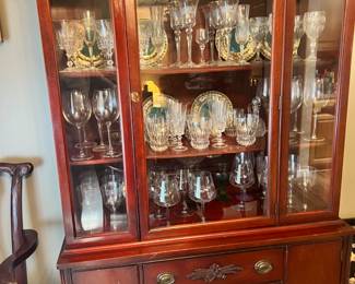 Antique Basset circa 1950s hutch