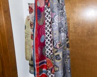 Coach and LV Scarves