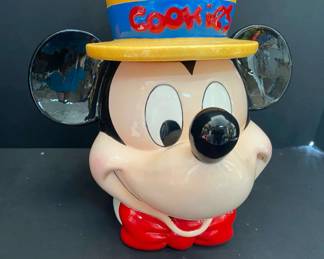 1990s Straw Hat Mickey Mouse By Enesco