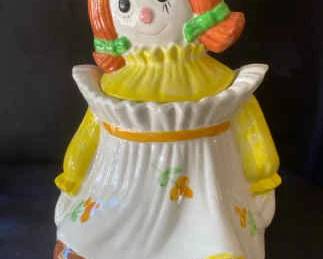 Metlox Raggedy Ann Cookie Jar