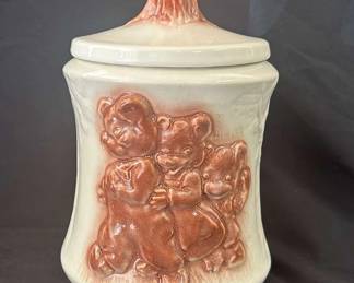 1950s Brush McCoy Three Bears Cookie Jar