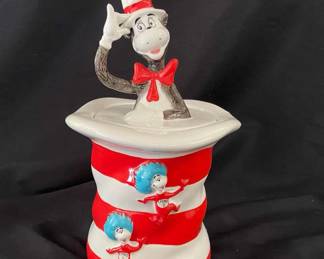 Cat In The Hat Cookie Jar By VANDOR