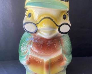 Parrot With Glasses Robinson Ransbottom Cookie Jar