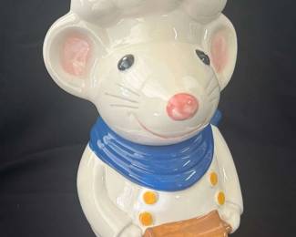Metlox Chef Pierre Ceramic Cookie Jar