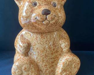 Avon Teddy Bear Cookie Jar