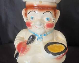 1957 Roseville Little Chef Cookie Jar