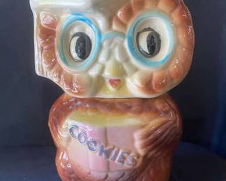 McCoy Collegiate Owl Cookie Jar