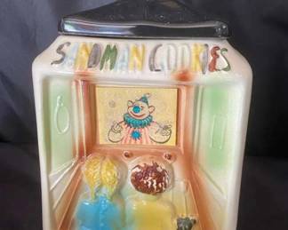 Sandman American Bisque Holographic Cookie Jar