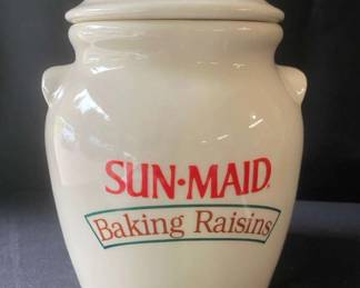 SunMaid Raisins Promotional Cookie Jar