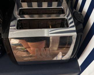 stainless toaster for four slices of bread
