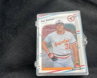Baseball cards