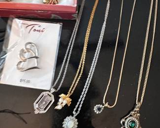 Nice jewelry. Gold and silver