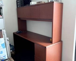 Hon receiver desk and file cabinet $50